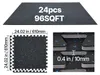 Vevor Mata Puzzle 24 Szt 610X610X10Mm Pianka Eva Czarna Podgląd zdjęcia produktu 9