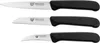Set di coltelli da cucina, 3 pezzi, acciaio inossidabile Anteprima dell’immagine prodotto 1