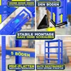 MASKO® Lot de 2 étagères de rangement, étagères pour Voir les images du produit 3