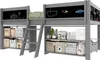 okwish Letto a castello 90×200 Mezza altezza, Letto per Anteprima dell’immagine prodotto 12