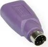 VALUE PS/2 to USB, USB A, PS/2, Fioletowy Podgląd zdjęcia produktu 2