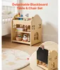 SucceBuy Montessori-Tisch- und Stuhlset aus Holz, Produktbild-Vorschau 4