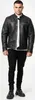 Tazzio Herren Lederjacke A803 (Schwarz, L) Produktbild-Vorschau 2