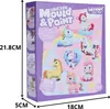 Gipsabdrücke zum Bemalen Einhorn-Set / Woopie Produktbild-Vorschau 5