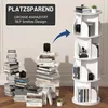 OYAJIA Bücherregal Drehbare Bücherregal, 4 Etagen Produktbild-Vorschau 4
