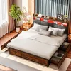 Čalúnená posteľ 180x200cm, manželská posteľ so 4 zásuvkami, Náhľad obrázku produktu 3