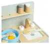 Kitchenette de table en bois Bigjigs, 7lg. Voir les images du produit 5