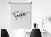 MuchoWow® Wandteppich Wandbehang Weltkarte - Aquarell - Produktbild-Vorschau 4