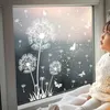 Supzone Fensterbilder Selbstklebend Pusteblume Weiß Produktbild-Vorschau 5