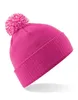 Snowstar Beanie Bonnet d'hiver - Couleur : Fuchsia/Off Voir les images du produit 1
