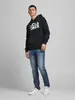 Jack & Jones Corp Logo 2 Pack Kapuzenpullover Schwarz 2XL Produktbild-Vorschau 13