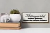 Holzschild Spruch 27x10cm Mittagsschlaf früher geheult Produktbild-Vorschau 5