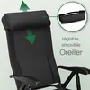 ELONEO Chaise de camping pliante avec repose-jambes Voir les images du produit 11