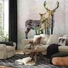 Vlies Fototapete - Forest Family 100x70 cm Tiere Produktbild-Vorschau 1