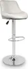 A white bar stool on a white background. Náhled obrázku produktu