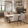 FATIVO set di 2 sedie girevoli per sala da pranzo sedia da Anteprima dell’immagine prodotto 17
