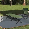 vidaXL Opklapbaar slaapbank voor camping, groen, 193 x 69 x Productafbeelding-voorbeeld 2