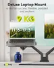 Goobay 70818, Stojan pro laptop, Černá, Ocel, 29,5 cm Náhled obrázku produktu 3