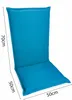 sunnypillow 1 Stück Gartenstuhlauflage  120 x 50  extra Produktbild-Vorschau 3