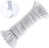A coiled white rope is shown against a white background. A magnified inset shows a water droplet on the end of the rope. Produktbild-Vorschau