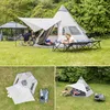 Skandika Luftzelt Tipi Hetta 460 Air Protect | Aufblasbares Produktbild-Vorschau 7