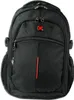 Travel N Meet Freizeitrucksack, Rucksack gepolstert schwarz Produktbild-Vorschau 1