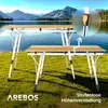 AREBOS Campingtisch faltbar 120 x 70 cm | Klapptisch Produktbild-Vorschau 6