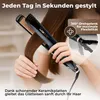 A person is using a hair straightener on their hair. Náhľad obrázku produktu