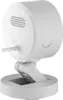 A white security camera is shown in a studio shot against a white background. Anteprima dell’immagine prodotto