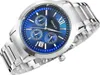 GIEWONT Apex Chrono GW6480-2 Cronografo Uomo Argento/Blu Anteprima dell’immagine prodotto 3