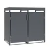 DEGAMO Mülltonnenbox 2er ULM 132x80x124cm mit Pfanzkasten,  Produktbild-Vorschau 4