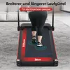 Merax Laufband für Zuhause, klappbar, 1–12 km/h, 8% Produktbild-Vorschau 8