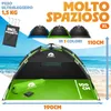 Tenda da spiaggia pop-up ELONEO con protezione UV 80+, Anteprima dell’immagine prodotto 7