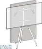 TV-Ständer für bis 65 Zoll, 35 kg, schwarz, Produktbild-Vorschau 6
