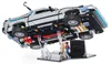 Zwarte displaystandaard voor LEGO® 10300 Creator Expert – Productafbeelding-voorbeeld 4