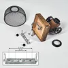 Cotes »Cotes« Deckenlampe, Holz/Metall, Braun/Schwarz, Produktbild-Vorschau 5