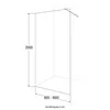 Home Deluxe - Cabina doccia - BAKI - larghezza: 100 cm, Anteprima dell’immagine prodotto 7