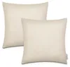 2er Set Kissenbezug 45x45 Dekokissen Kissenhülle Streifen Produktbild-Vorschau 1
