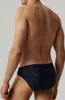 Slip da bagno Sestimi da uomo KMT-339 | nero con stampa | Anteprima dell’immagine prodotto 3