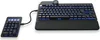 A black keyboard and a separate numeric keypad are shown against a white background. Anteprima dell’immagine prodotto