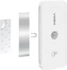A white motion sensor light and its accessories are displayed on a white background. Produktbild-Vorschau