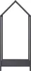 vidaXL Brennholzregal Anthrazit 40x25x90 cm Kaltgewalzter Produktbild-Vorschau 5