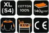Chemise NEO TOOLS pour hommes, manches longues, avec col Voir les images du produit 2