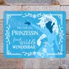 Hier lebt eine Prinzessin Metallschild XXL in 28x38 cm mit Produktbild-Vorschau 2