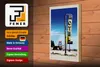 Holzschild Reise 20x30cm Amerika USA Route 66 Motel Wüste Produktbild-Vorschau 4