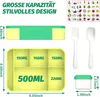 DOPWii Lunchbox, KinderLunchbox, Brotdose–1300ML BPA Frei Produktbild-Vorschau 10