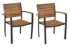 Merxx Gartensessel Santorin 2er Set, stapelbar - Produktbild-Vorschau 1