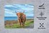 MuchoWow® Mauspad Mousepad Schottischer Highlander - Wasser Produktbild-Vorschau 2