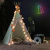 Neon Led Rgb Kot Flrn03 + Pilot Forever Light Podgląd zdjęcia produktu 7