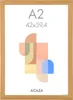 ACAZA Fotorahmen A2-Format - Bilderrahmen aus MDF - 42 x Produktbild-Vorschau 1